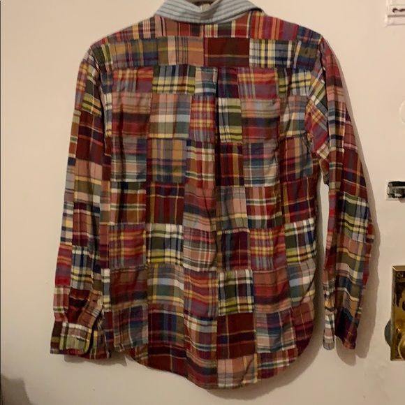 Ralph Lauren Madras boys shirt size M (12/14) - Picture 4 of 4